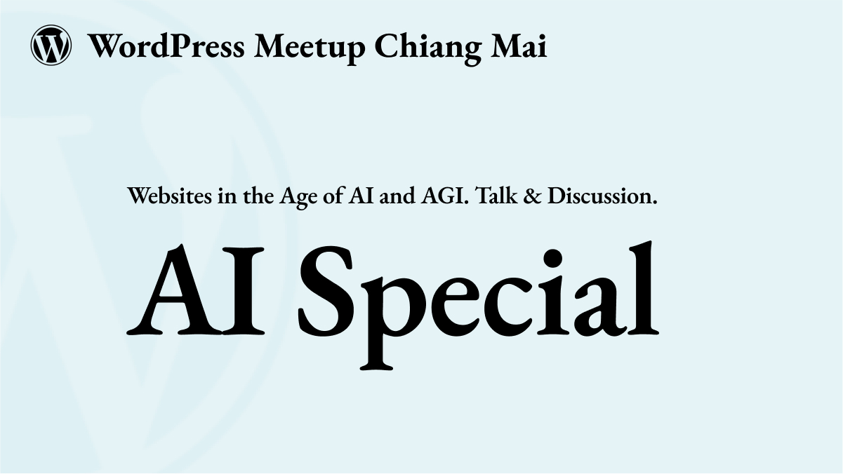 Ai special wpcnx202508